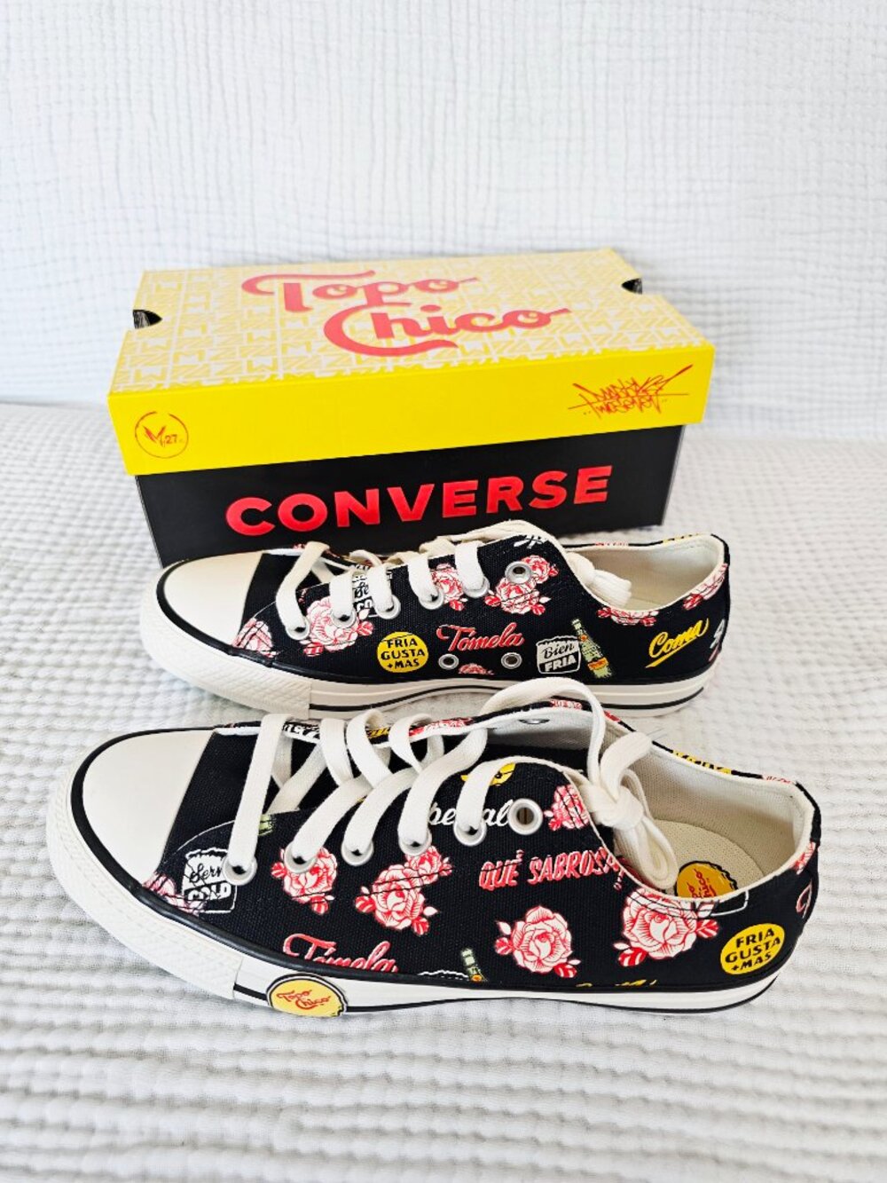 😍NWT😍 Converse x Topo Chico Chuck Taylor All Stars, Womens Size 8/Men's 6 - Picture 7 of 16